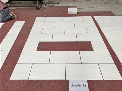 Bianco dolomiittimarmorilaatat